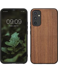 KWmobile Wooden Case (60811.18) Θήκη Ξύλινη Dark Brown (Samsung Galaxy A34 5G)