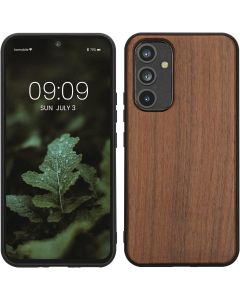 KWmobile Wooden Case (60798.18) Θήκη Ξύλινη Dark Brown (Samsung Galaxy A54 5G)