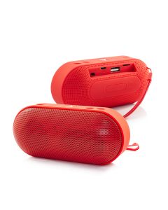L6 Bluetooth Speaker V3.0 + EDR 3W Ασύρματο Ηχείο - Red