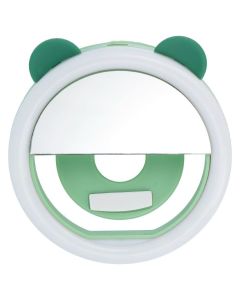 RK12 LED Light Ring for Selfie on Mobile Phone Φωτισμός Led για Smartphone - Green Bear - MT82991