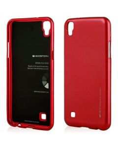 Mercury i-Jelly Slim Fit Case Θήκη Σιλικόνης Red (LG X Power)