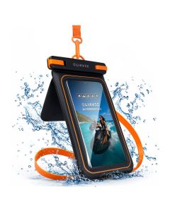 Liavec Aqua Universal Waterproof Phone Case with Airbag & Pocket - Αδιάβροχη Θήκη για Κινητά έως 6.9'' - Black - MT83862