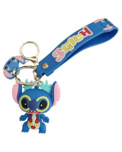 BEST FOR Lilo & Stitch 3D Rubber Keychain Μπρελόκ - Luau