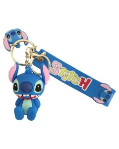 BEST FOR Lilo & Stitch 3D Rubber Keychain Μπρελόκ - Sitting Stitch