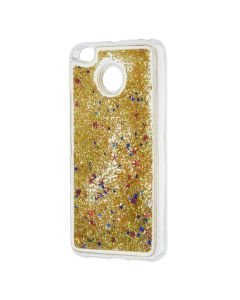Forcell Liquid Glitter Sand & Stars TPU Case Θήκη με Χρυσόσκονη Gold (Xiaomi Mi A1 / 5X)