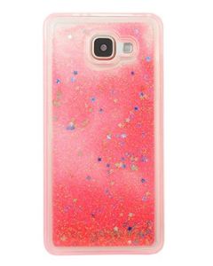 Liquid Glitter Sand & Stars Case - Θήκη με Χρυσόσκονη Coral (Samsung Galaxy A3 2017)