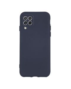 Θήκη Σιλικόνης Slim Fit Liquid Silicone Case Dark Blue (Samsung Galaxy A22 4G)
