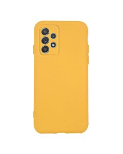 Θήκη Σιλικόνης Slim Fit Liquid Silicone Case Mustard (Samsung Galaxy A52 / A52s)