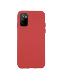 Θήκη Σιλικόνης Slim Fit Liquid Silicone Case Red (Xiaomi Poco M3)