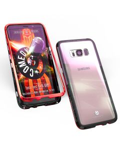 Luphie Bicolor Magnetic Sword Case - Μαγνητική Θήκη Black / Red (Samsung Galaxy S8 Plus)