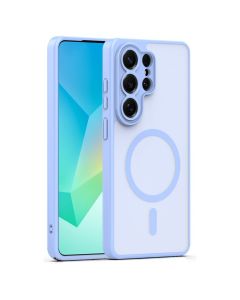 Mag Matte Cover Hybrid Case Θήκη Συμβατή με MagSafe - Light Blue (Samsung Galaxy S26 Ultra) - MT84390