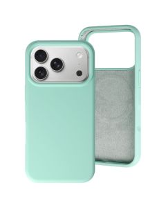MagColor Pure Case Θήκη Σιλικόνης Συμβατή με MagSafe - Mint (iPhone 17 Pro)
