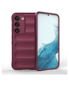 Magic Shield Silicone Flexible Armor Case Burgundy (Samsung Galaxy S23 Plus)