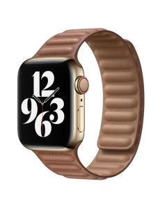 Magnetic Eco Leather Band Λουράκι για Apple Watch 38/40/41mm (1/2/3/4/5/6/7/SE) - Brown