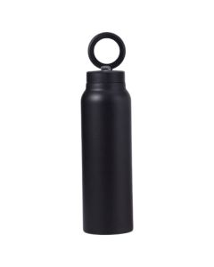 Magnetic Holder Bottle 750ml with Straw Θερμός με Λαβή / Βάση Συμβατή με MagSafe Black