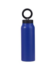 Magnetic Holder Bottle 750ml with Straw Θερμός με Λαβή / Βάση Συμβατή με MagSafe Blue