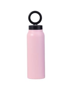 Magnetic Holder Bottle 950ml with Straw Θερμός με Λαβή / Βάση Συμβατή με MagSafe Pink