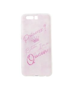 Marble Art Gel Case Queen Θήκη Σιλικόνης Pink (Huawei Honor 9)