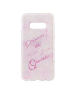 Marble Art Gel Case Queen Θήκη Σιλικόνης Pink (Samsung Galaxy S10e)