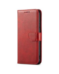 Marva Wallet Case Θήκη Πορτοφόλι με δυνατότητα Stand Red (Xiaomi Redmi Note 13 Pro 4G)
