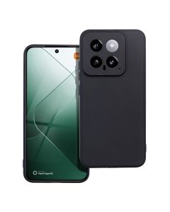 Matt Back Cover TPU Case Θήκη Black (Xiaomi 14)