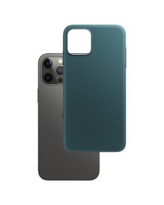 Matt Back Cover TPU Case Θήκη Dark Green (iPhone 12 Pro Max)
