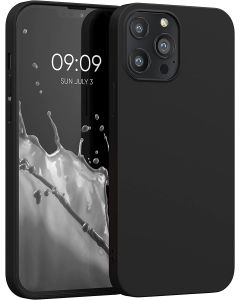Matt Back Cover TPU Case Θήκη Black (iPhone 13 Pro Max)