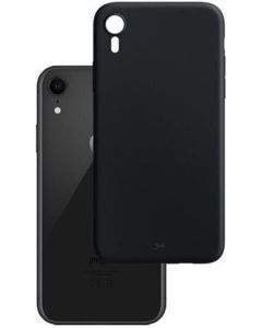 Matt Back Cover TPU Case Θήκη Black (iPhone XR)