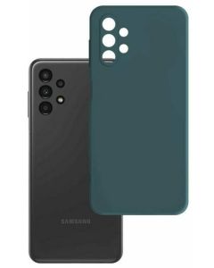 Matt Back Cover TPU Case Θήκη Dark Green (Samsung Galaxy A13 4G)