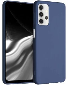 Matt Back Cover TPU Case Θήκη Blue (Samsung Galaxy A32 4G)