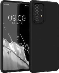 Matt Back Cover TPU Case Θήκη Black (Samsung Galaxy A52 / A52s)