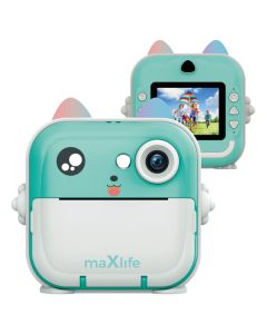 Maxlife Instant Camera Printer MXPC-100 For Children Παιδική Κάμερα - Blue - MT75503