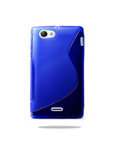 OEM Θήκη Σιλικόνης S-line Silicone Case Μπλε (Samsung Galaxy Mega 6.3)