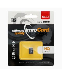 Imro Memory Card microSDHC 16GB without Adapter