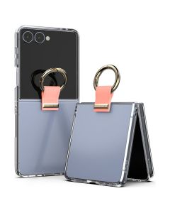 Mercury Goospery Golden Bell Case Θήκη με Ring Holder Pink Sand (Samsung Galaxy Z Flip8) - MT84684