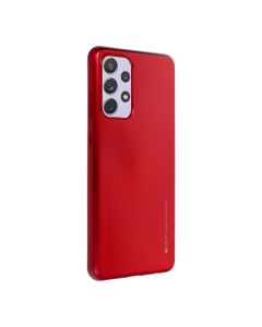 Mercury i-Jelly Slim Fit Case Θήκη Σιλικόνης Red (Samsung Galaxy A72 4G / 5G)