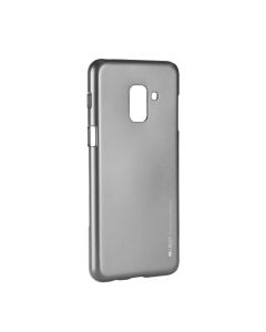Mercury i-Jelly Slim Fit Case Θήκη Σιλικόνης Grey (Samsung Galaxy A8 Plus 2018)