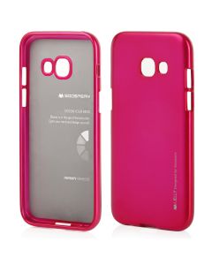Mercury i-Jelly Slim Fit Case Θήκη Σιλικόνης Hot Pink (Samsung Galaxy A3 2017)