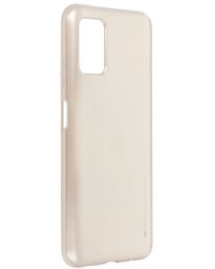 Mercury i-Jelly Slim Fit Case Θήκη Σιλικόνης Gold (Samsung Galaxy A03s)