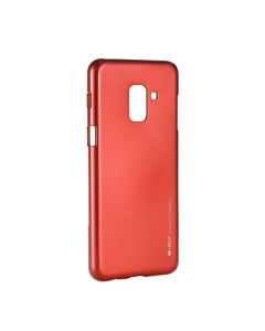 Mercury i-Jelly Slim Fit Case Θήκη Σιλικόνης Red (Samsung Galaxy A8 Plus 2018)