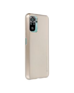 Mercury i-Jelly Slim Fit Case Θήκη Σιλικόνης Gold (Xiaomi Redmi Note 10 / 10S / Poco M5s)