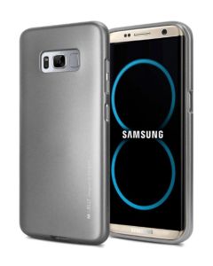 Mercury i-Jelly Slim Fit Case Θήκη Σιλικόνης Grey (Samsung Galaxy S8 Plus)