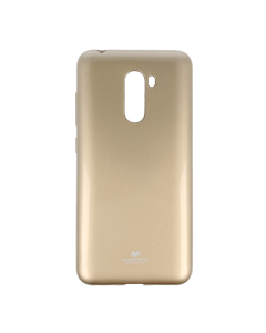 Mercury i-Jelly Slim Fit Case Θήκη Σιλικόνης Gold (Xiaomi Pocophone F1)