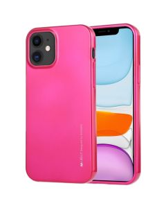 Mercury i-Jelly Slim Fit Case Θήκη Σιλικόνης Hot Pink (iPhone 12 Mini)