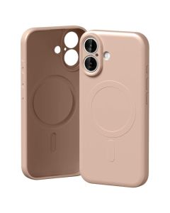 Mercury Semi-Silicone MagSafe TPU Case Θήκη Pink Sand (iPhone 17) - MT84237