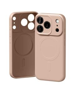 Mercury Semi-Silicone MagSafe TPU Case Θήκη Pink Sand (iPhone 17 Pro / 18 Pro) - MT84238