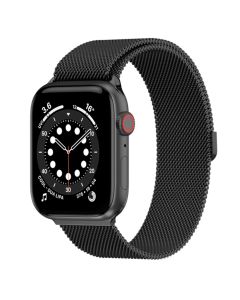 SwitchEasy Mesh Milanese (GS-107-185-266-11) Stainless Steel Strap Black για Apple Watch 38/40/41mm (1/2/3/4/5/6/7/8/9/SE)