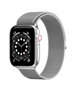SwitchEasy Mesh Milanese (GS-107-185-266-26) Stainless Steel Strap Silver για Apple Watch 38/40/41mm (1/2/3/4/5/6/7/SE)