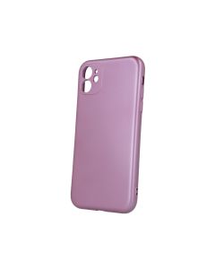 Soft TPU Silicone Case Metallic Pink (iPhone 11)