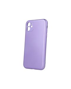 Soft TPU Silicone Case Metallic Violet (iPhone 11)
